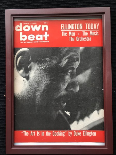 ☆1962年 米国ダウンビート誌デューク・エリントン Down Beat Magazine / Duke Ellington☆_画像1