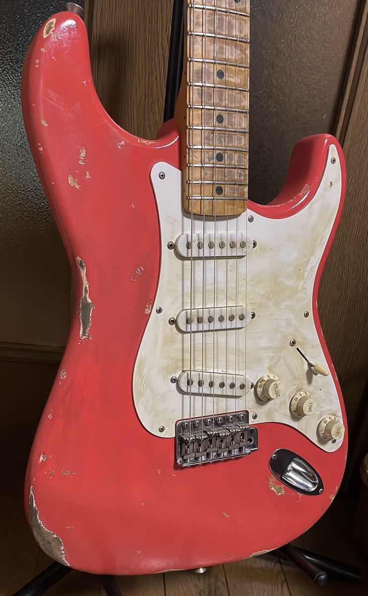 Fender Japan Stratocaster ST57 レリック ストラトキャスター ボディ 