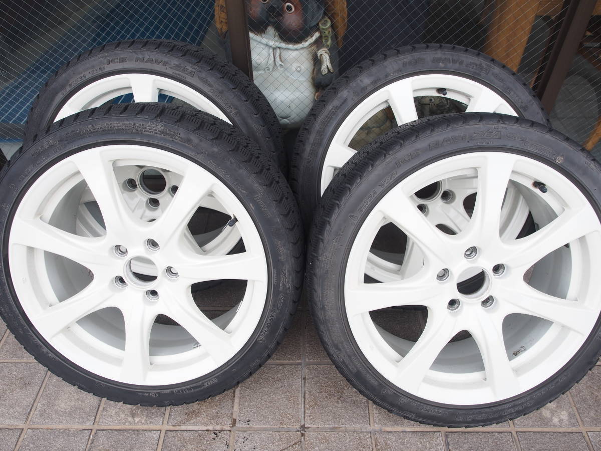FD2 シビック タイプR ENKEI製 純正アルミホイール 18インチ 7.5J +60 5H 114.3 エンケイ