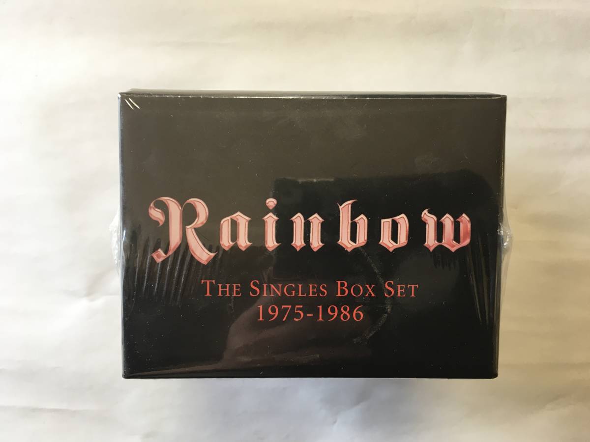RAINBOW THE SINGLES BOX SET 1975-1986 新品　19CD