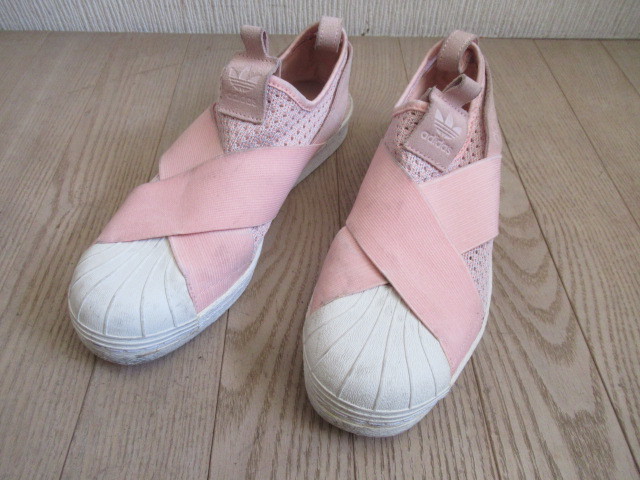 限定版 人気ブランド&美品★アディダス/adidas★合繊、革/ピンク系/24.5cm 24.5cm 限定版 人気ブランド&美品★アディダス/adidas★合繊、革/ピンク系/24.5cm 24.5cm