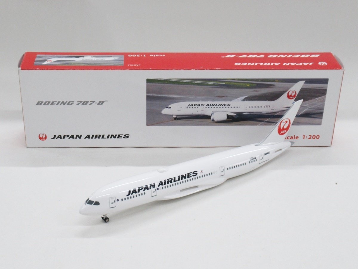 Yahoo!オークション - JALUX/エバーライズ 1/200 B787-8 JAL