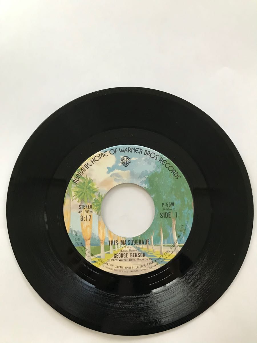 ジョージ・ベンソン「マスカレード」EP盤レコード