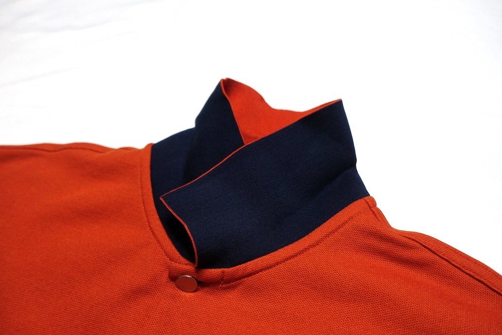 新品未使用 HERMES エルメス セリエ ボタン ポロシャツ オレンジ