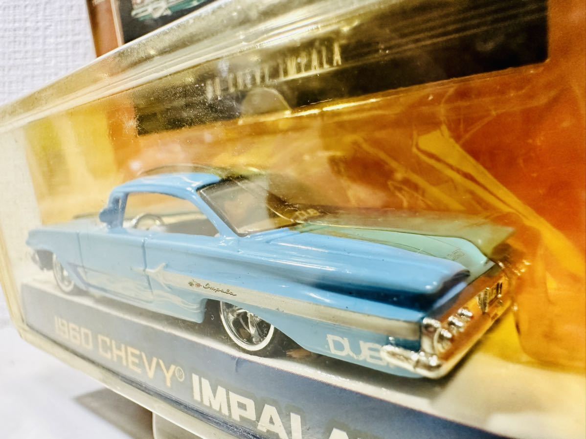 Jadaジェイダ/'60 Chevyシボレー Impalaインパラ SS Lowriderローライダー Hotrodホットロッド Sledスレッド 1/64 絶版_画像2