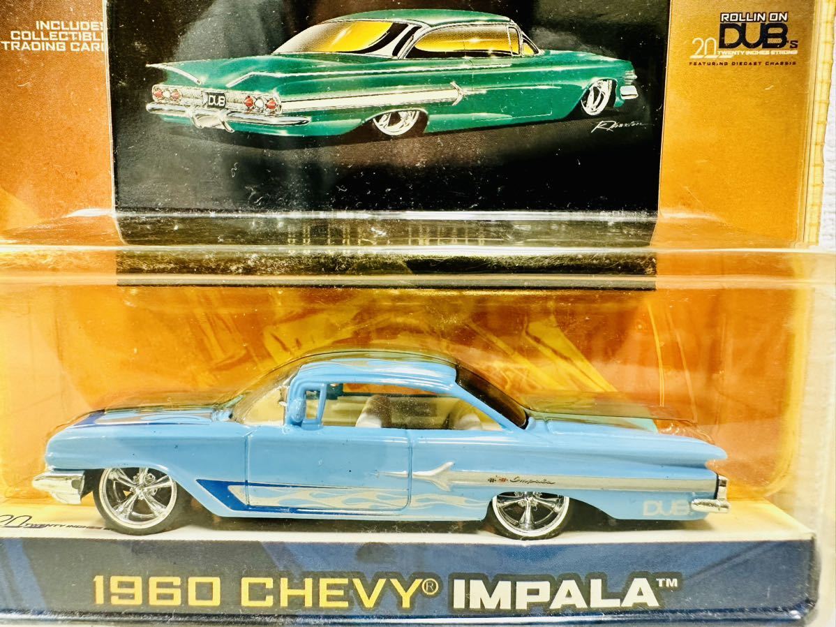 Jadaジェイダ/'60 Chevyシボレー Impalaインパラ SS Lowriderローライダー Hotrodホットロッド Sledスレッド 1/64 絶版_画像3