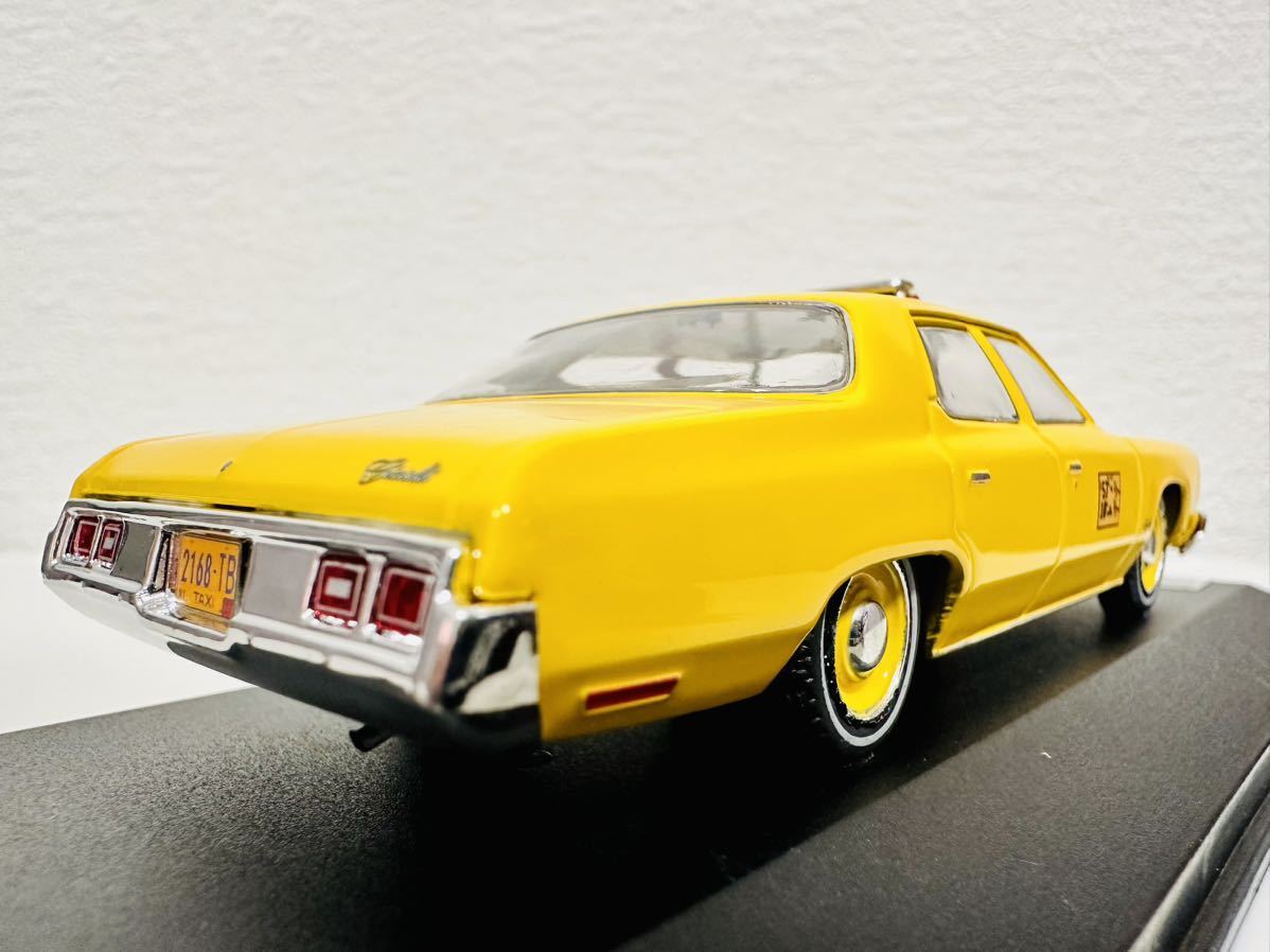 PremiumプレミアムX/'73 Chevyシボレー Belairベルエア YellowCabイエローキャブ 1/43 絶版_画像2