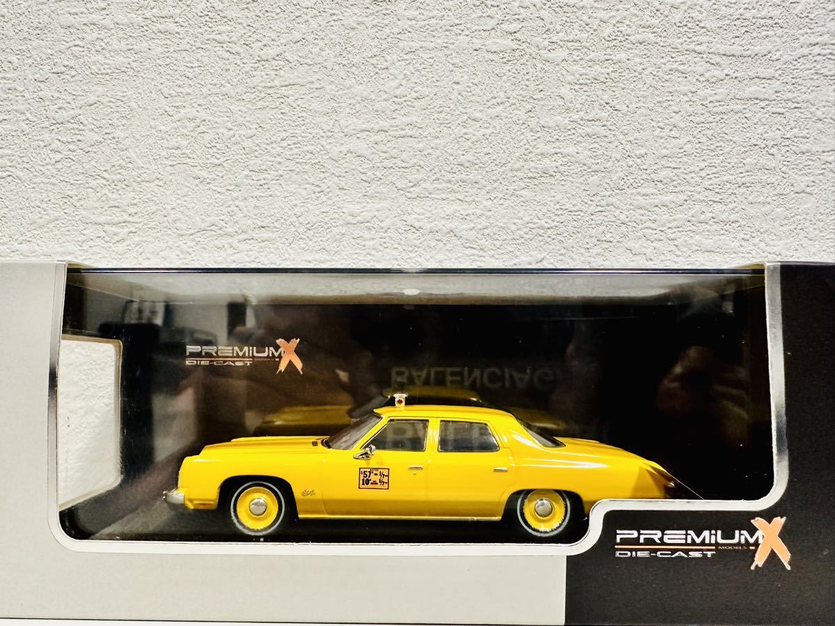 PremiumプレミアムX/'73 Chevyシボレー Belairベルエア YellowCabイエローキャブ 1/43 絶版_画像7