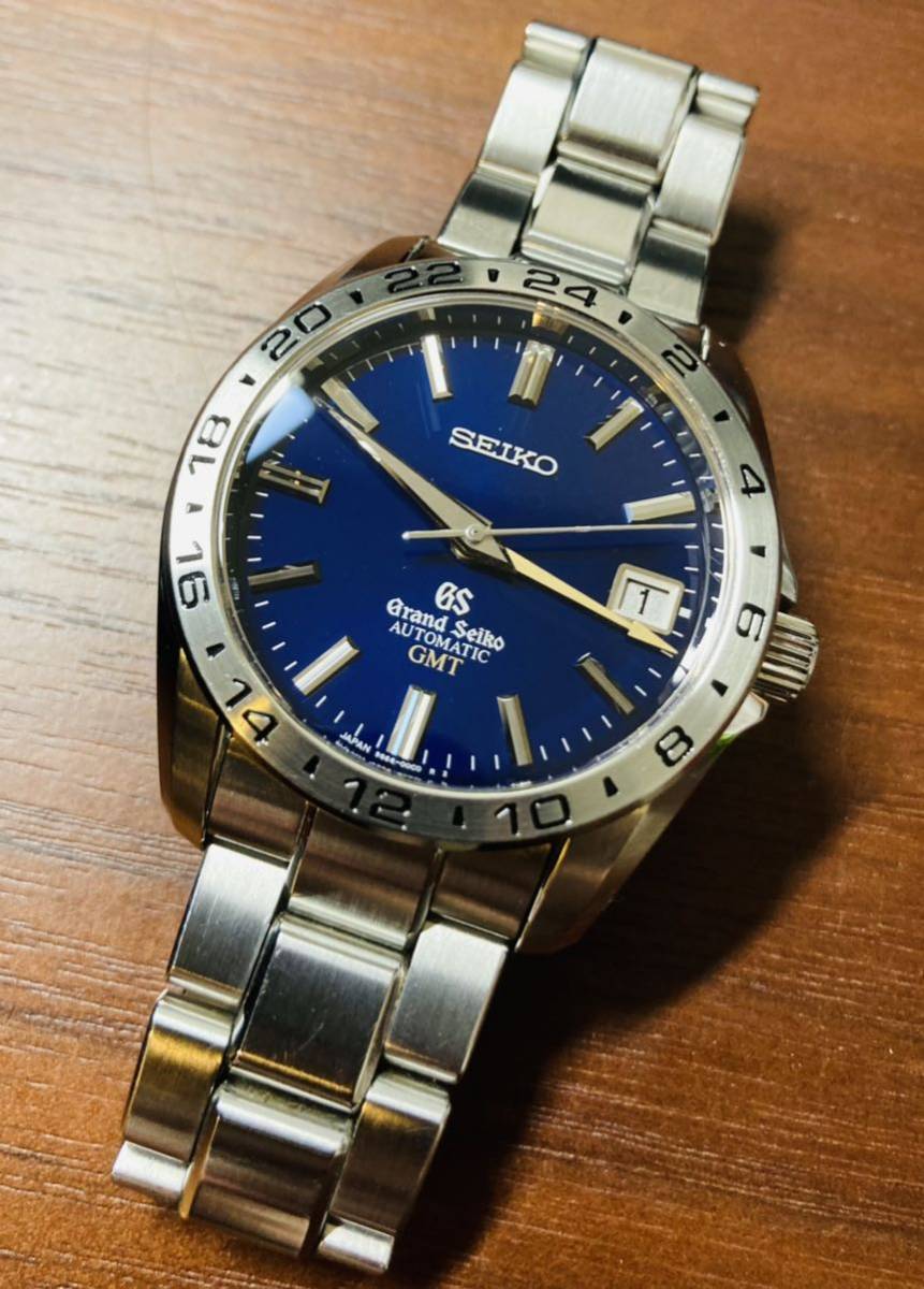 グランドセイコー sbgm029 GMT10周年記念 700本限定 grand seiko 自動巻 レア 貴重 検: rolex the citizen  