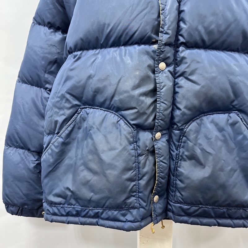 SIERRA DESIGNS/シエラデザイン/7本木タグ/70s/USA製/スタンドネックダウンジャケット/ネイビー/Mサイズ SIERRA DESIGNS/シエラデザイン/7本木タグ/70s/USA製/スタンドネックダウンジャケット/ネイビー/Mサイズ