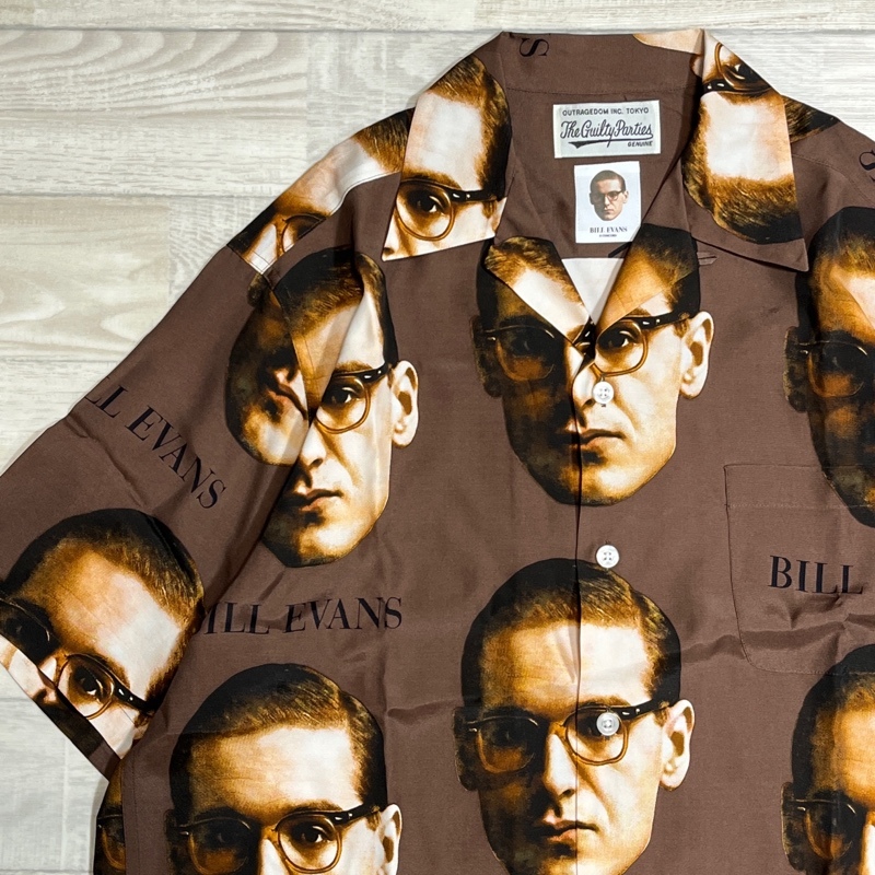 大特価大特価BILL EVANS S S HAWAIIAN SHIRT ワコマリア シャツ