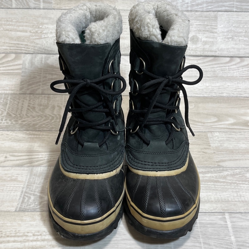 SOREL/ソレル/CARIBOU WATERPROOF/カリブー ウォータープルーフ/防水ヌバック×ラバーコンビアッパー/ウィンターブーツ/24.0cm_画像2