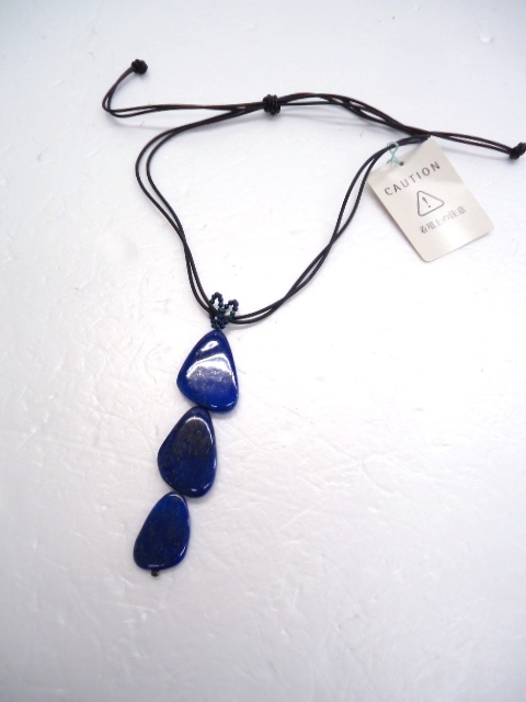 [KCM]jue-29* new goods *[Filo di Seta/firotiseta]3 ream Stone necklace choker 