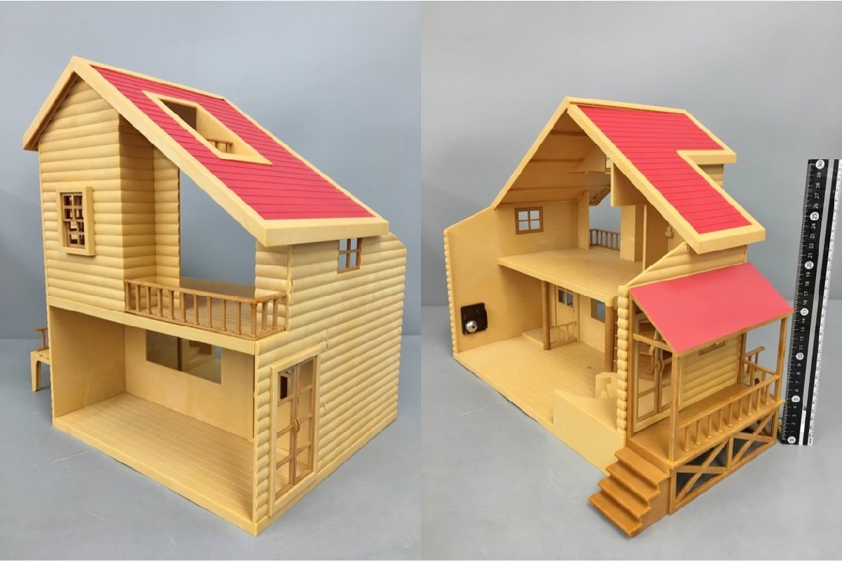  Epo k company Sylvanian Families red roof. large . house / furniture summarize set box attaching 2211LO035