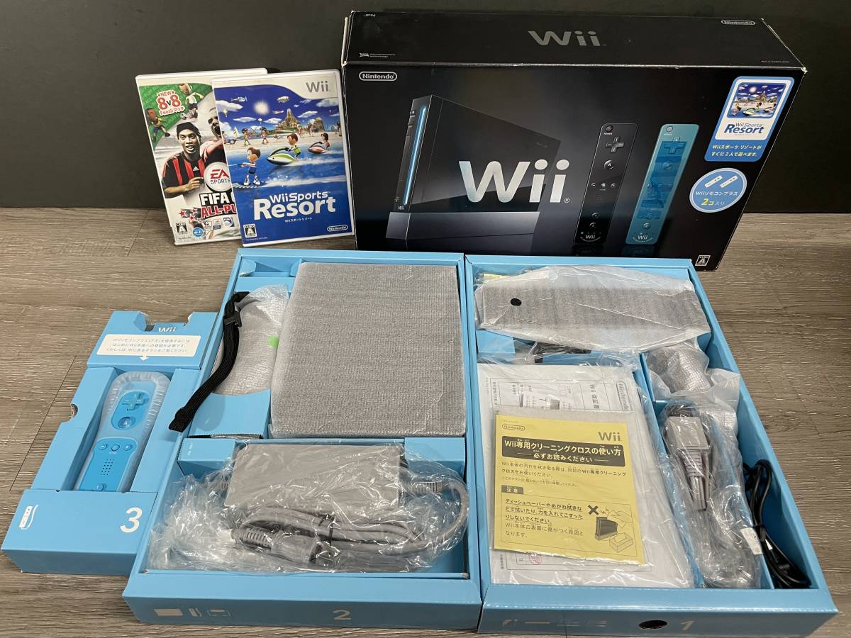 ☆ Wii ☆ Wiiスポーツ リゾート同梱版 遊べるセット 動作品 美品
