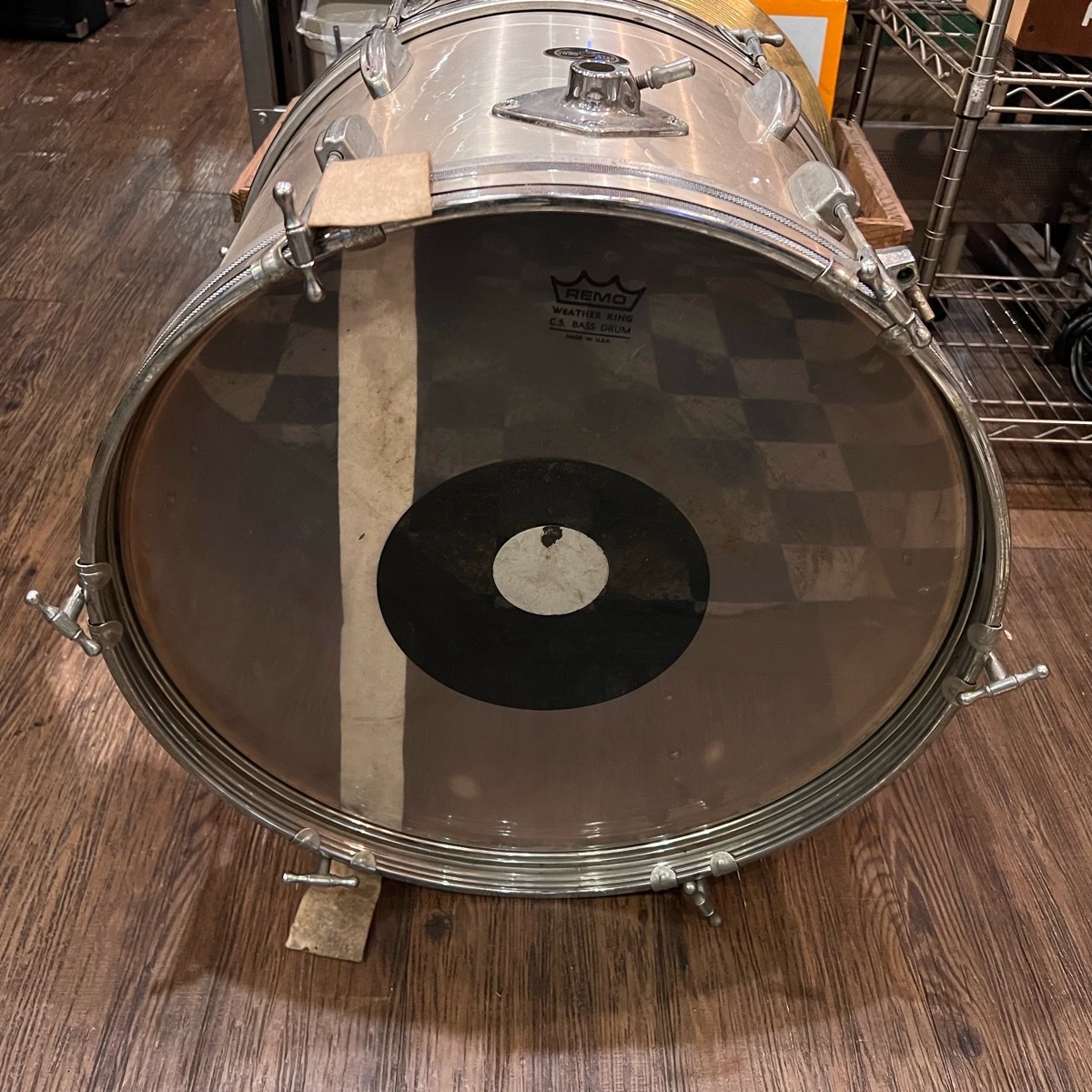 TamatamaSwingStar большой барабан самый первый период Vintage 20×14 дюймовый серебряный -GrunSound-h352-