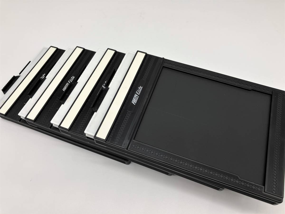 ★美品 Fidelity Elite 4x5 Cut Film Holder １０枚 フィデリティー　カットフィルムホルダー　箱入り　フィルムバック　フィルムホルダー_画像6