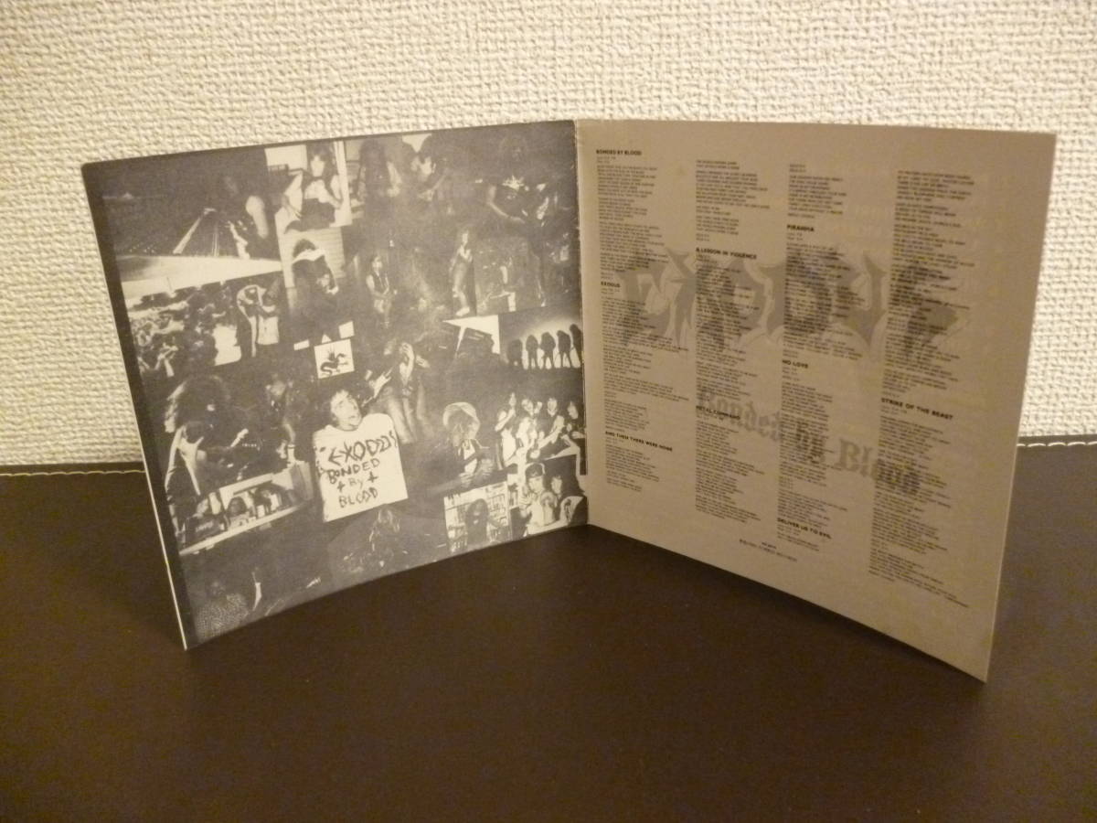 オリジナル COMBAT盤・TORRID RECORDS・EXODUS / BONDED BY BLOOD ・ エクソダス / ボンデッド・バイ・ブラッド / 輸入盤CD_画像7