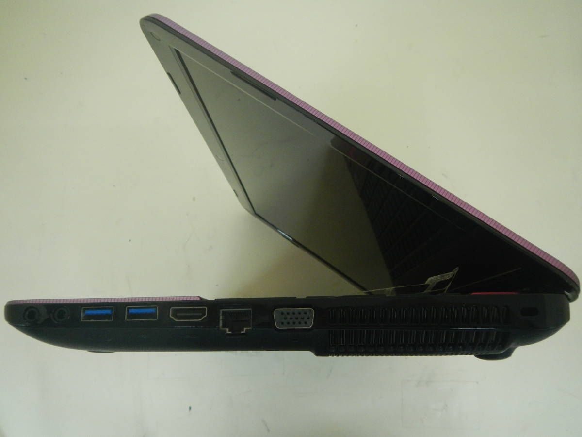 通電OK！ TOSHIBA T552/58GR Core i7 3630QM 2.4G 8G Blu-ray搭載 再生