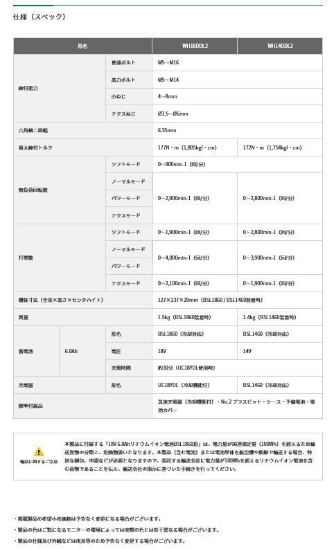 HiKOKI ハイコーキ 14.4V インパクト ドライバ WH14DDL2(2LYPK)パワフル レッド 建築 建設 電設 電工 内装 造作 旧 日立_14.4V インパクト ドライバ WH14DDL2 2LYPK