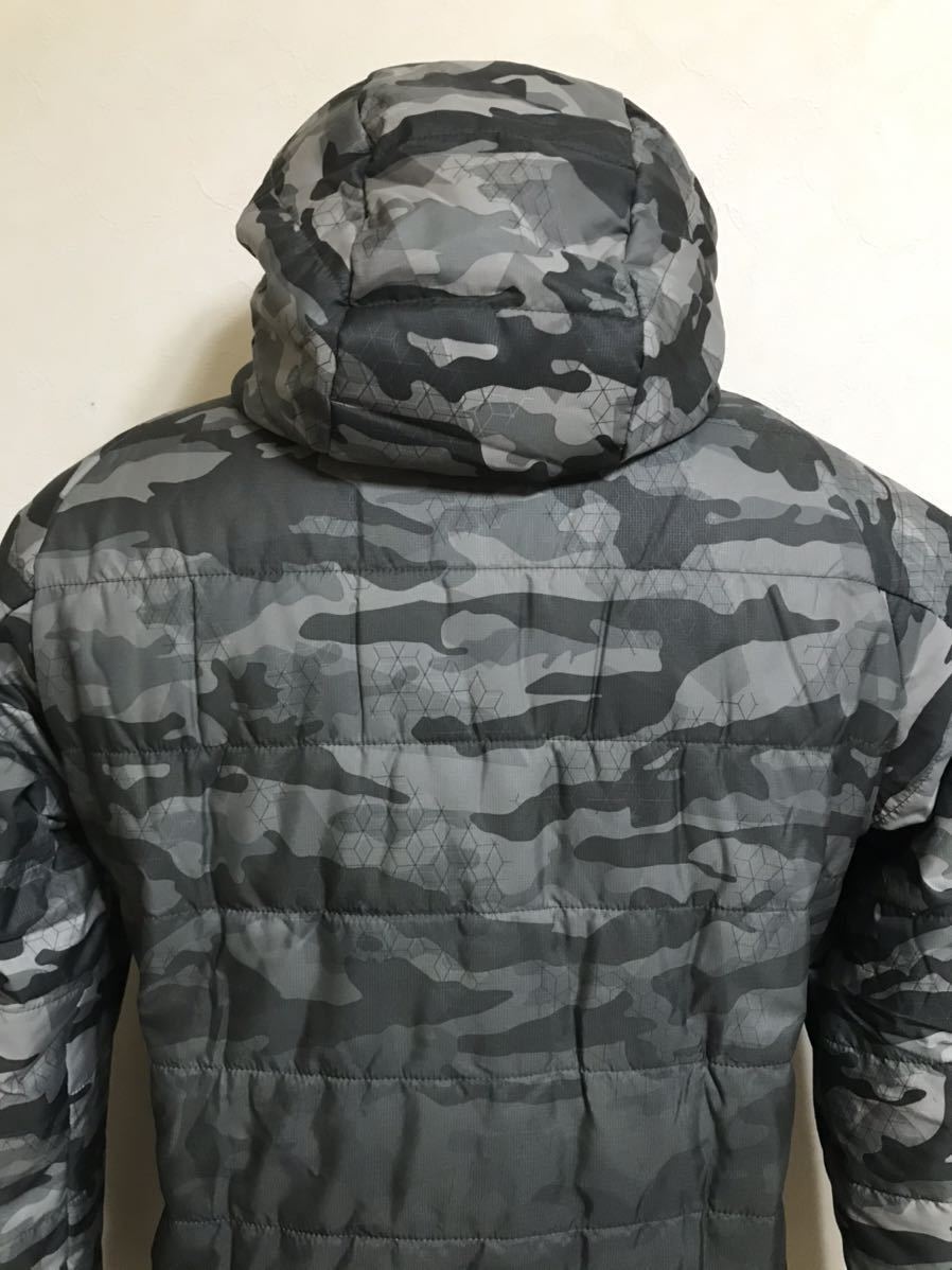 【新品】 OAKLEY ENHANCE INSULATION QUILTING JACKET オークリー 中わた ジャケット ジップパーカ トップス 日本サイズS 長袖 カモフラ柄_画像4