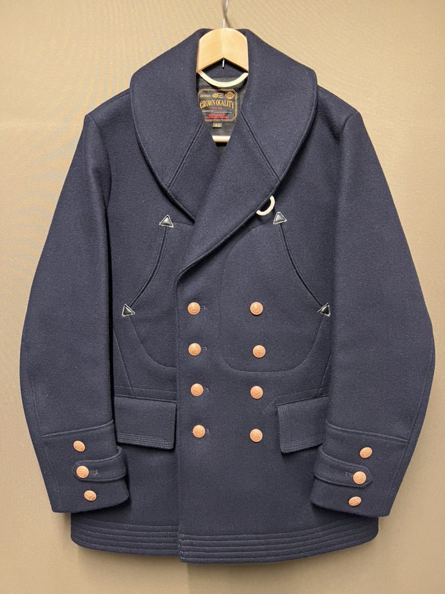 Seasonal Wrap入荷 BUZZ RICKSON'S × HAVER SACK BEAMS SHAWL COAT 40