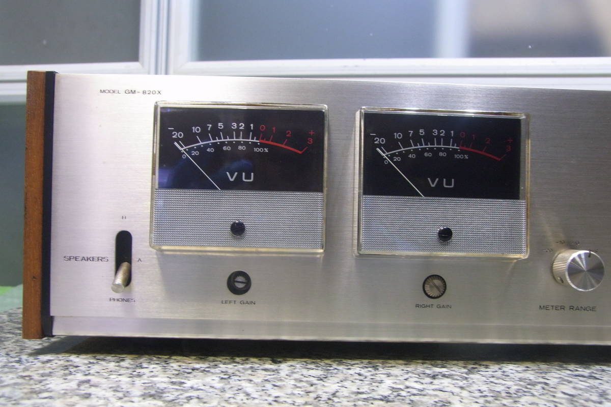Kencraft（ケンクラフト）GM-820X ステレオパワーアンプ　　動作品 Yahoo!オークション - Kencraft GM-820X ケンクラフト ステレオ