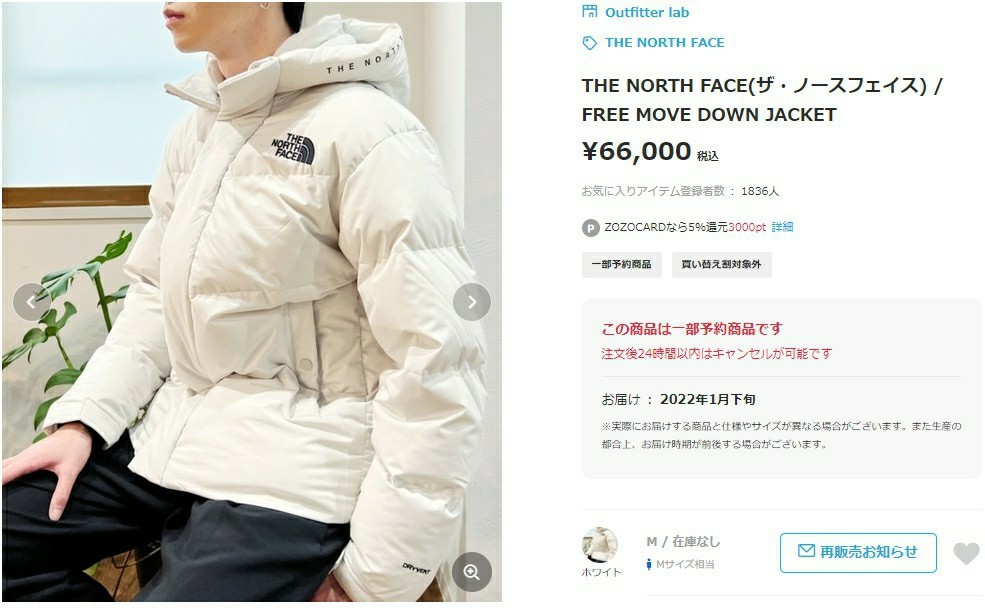 ノースフェイス ダウンコート ブラック メンズM DRYVENT www.cicc.ky