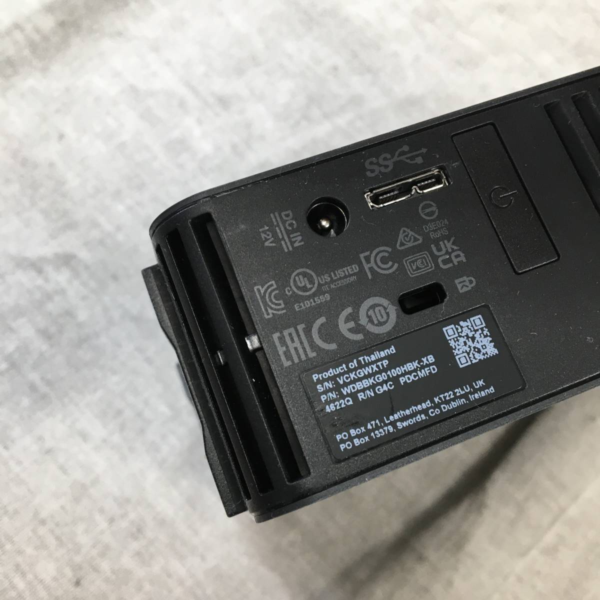 現状品 WD デスクトップHDD 10TB USB3.0 WD Elements Desktop 外付け