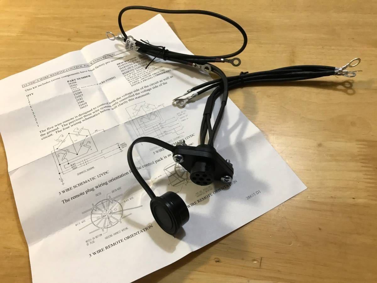 WARN ウォーン 電動 ウインチ リモコン BOX 純正 ソケット 5端子 WARN ウォーン 電動 ウインチ リモコン BOX 純正 ソケット 5端子
