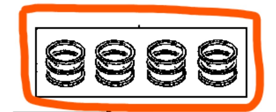 【マツダ 純正 未使用品】 ロードスター NCEC NC ピストンリング セット 00733-2_画像1