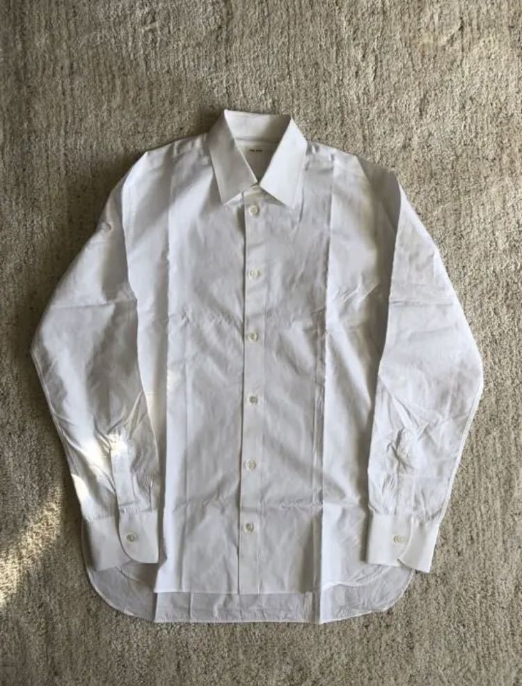 【美品】THE ROW メンズ 白シャツ 15.5 ホワイト シャツ Mサイズ_画像1