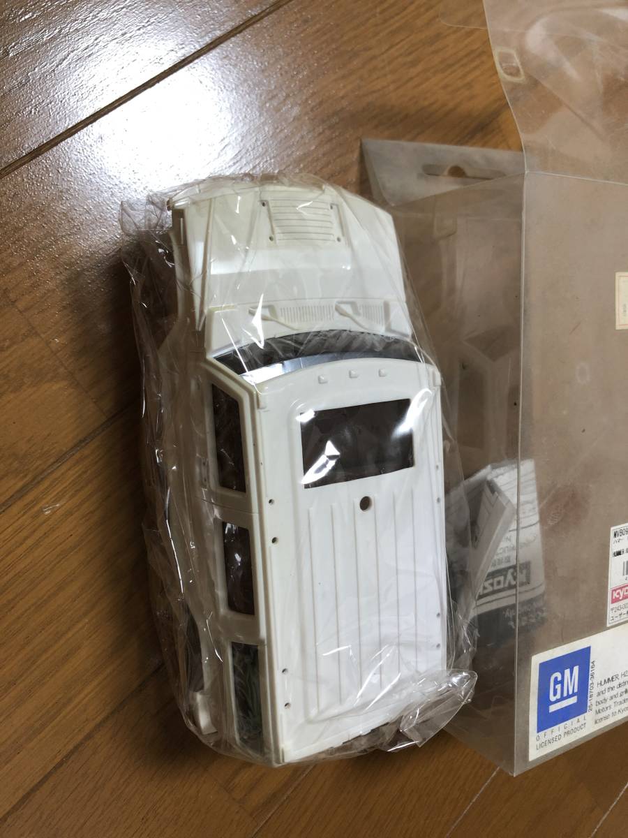 希少未塗装京商KYOSHOミニッツ未使用ハマーH２ボディーオーバーランドモンスター