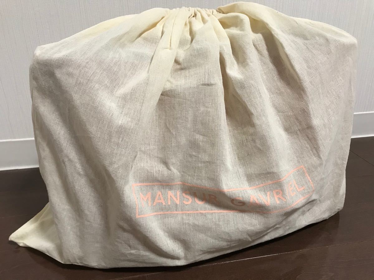 新品未使用MANSURGAVRIELイタリアンカーフレザーマンサーガブリエル