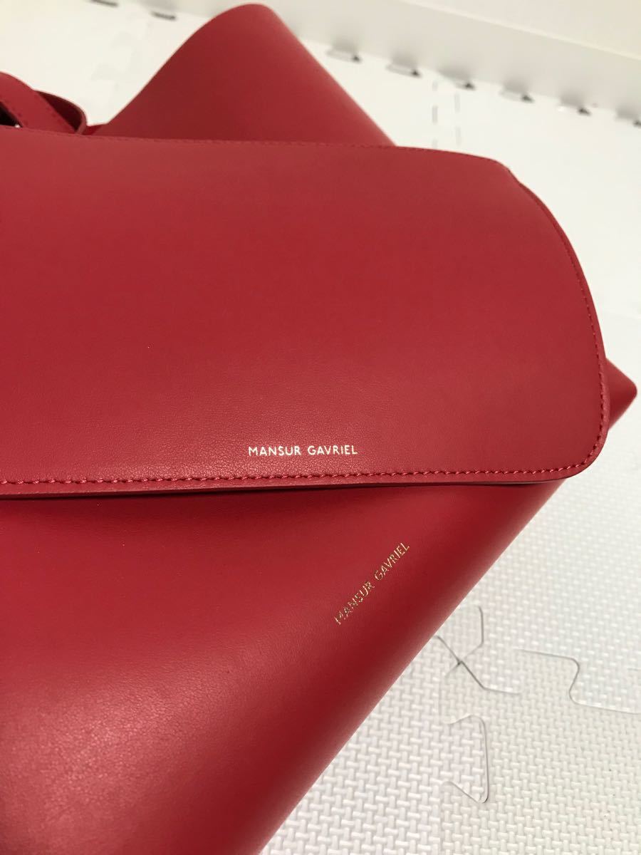 新品未使用MANSURGAVRIELイタリアンカーフレザーマンサーガブリエル