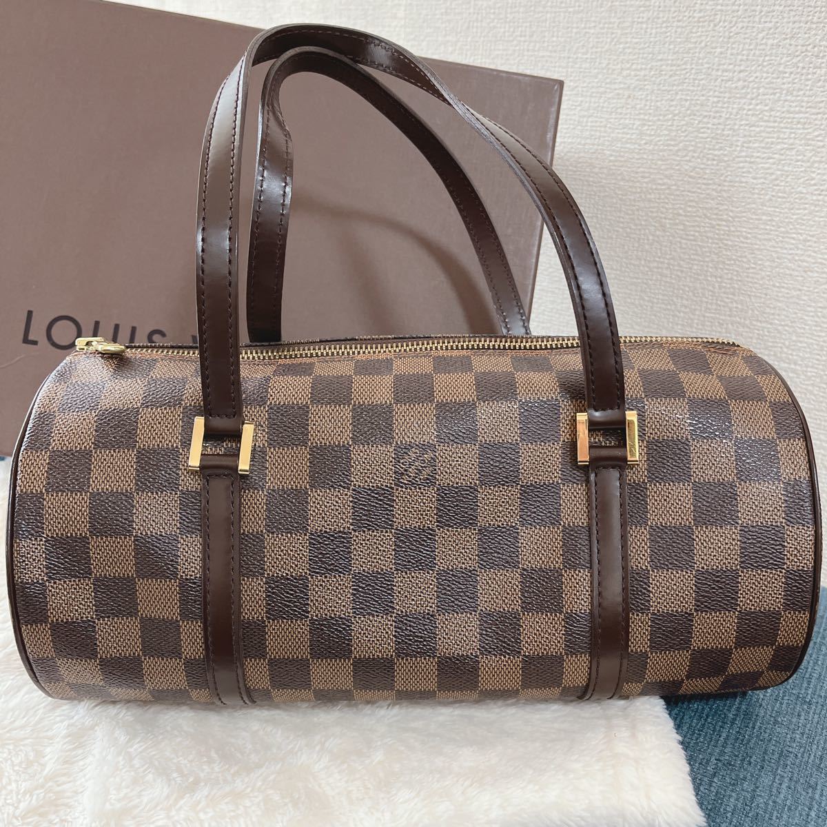 美品 LOUIS VUITTON ダミエ パピヨンGM ハンドバック | noonanwaste.com