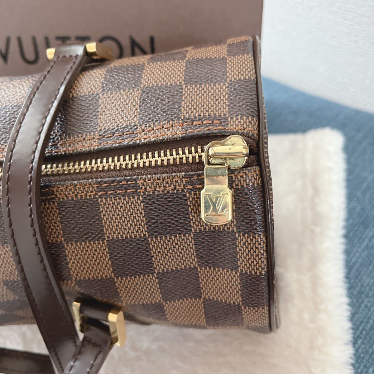 美品 LOUIS VUITTON ダミエ パピヨンGM ハンドバック | noonanwaste.com