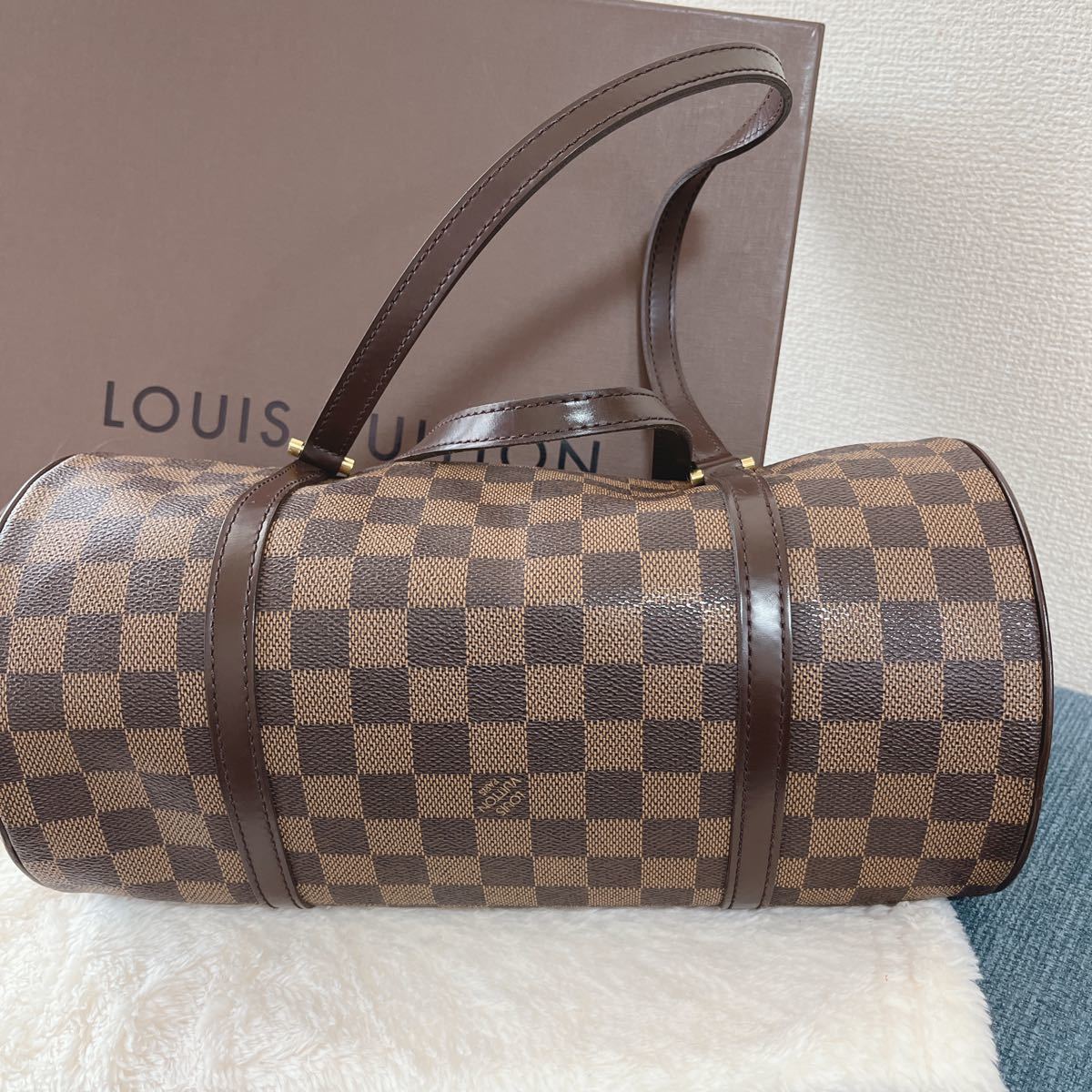 美品 LOUIS VUITTON ダミエ パピヨンGM ハンドバック | noonanwaste.com
