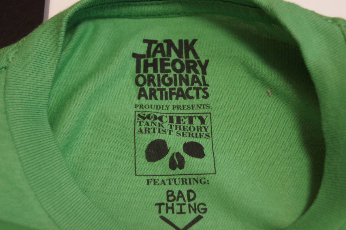 TANK THEORY ORIGINAL ARTIFACTS　半袖Tシャツ　SMALLサイズ　アメリカ製　未使用品_画像4