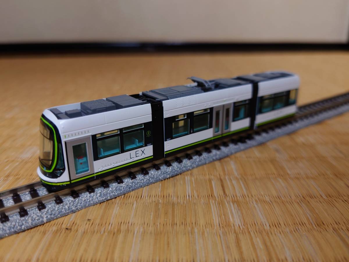 超可爱の KATO 14-804-1 広島電鉄 １０００形（グリーンムーバー