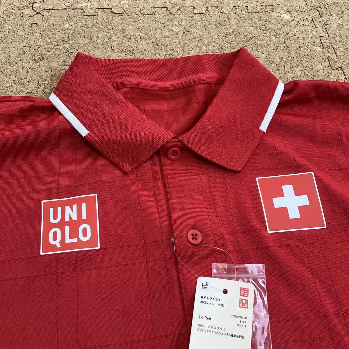 未使用】UNIQLO スイス ロジャー フェデラー選手 東京オリンピック