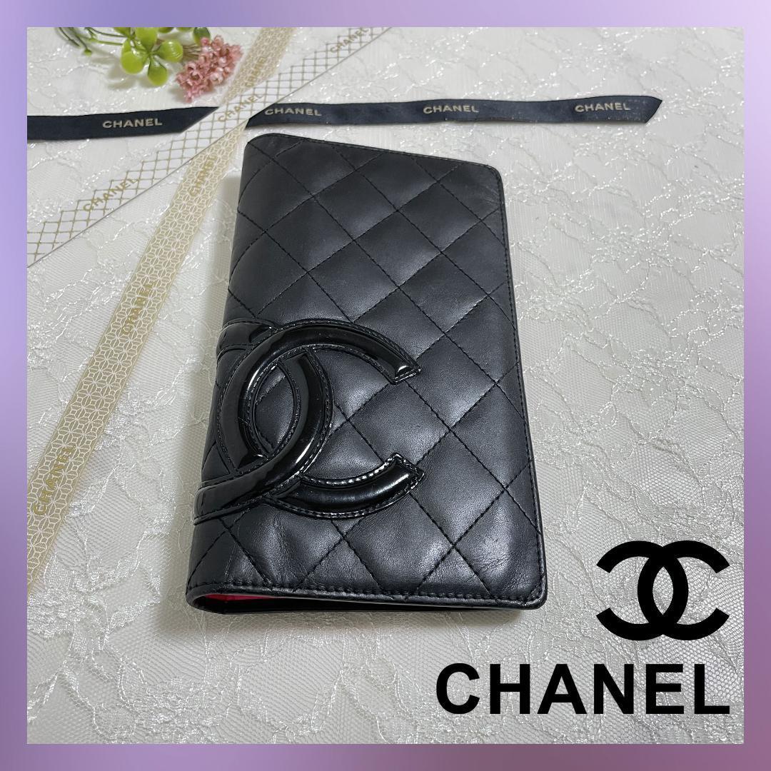 レトロマッチラベル 北欧デザイン 鳥 ⭐︎CHANEL シャネル 長財布