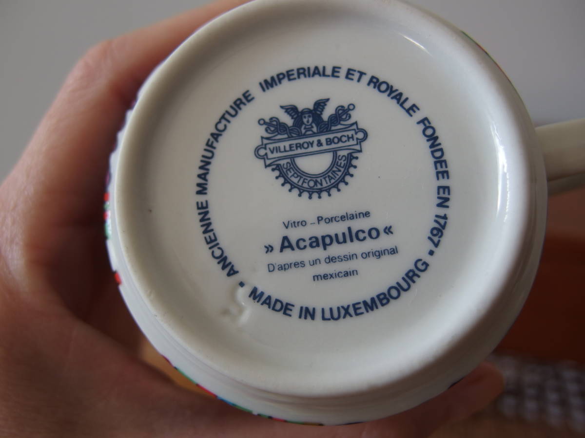 ビレロイ&ボッホ VILLEROY&BOCH アカプルコ ACAPULCO ヴィンテージ