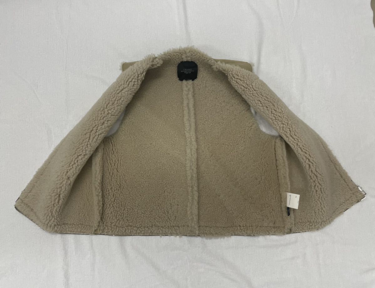 色移り有り 『UNUSED』MoutonVest | upengenhariaej.com.br