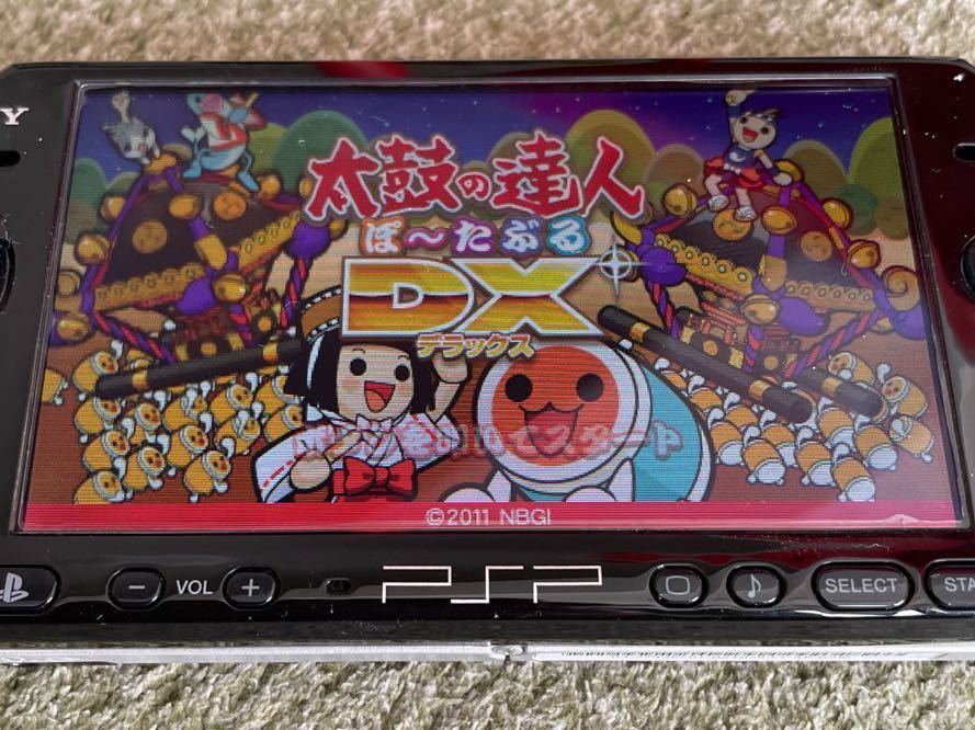 PSP ソフト 太鼓の達人 ぽーたぶる DX ポータブル デラックス プレイステーションポータブル 中古 即決 取説あり 起動確認済み 送料無料