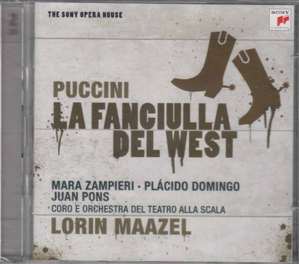 [2CD/Sony]プッチーニ:歌劇「西部の娘」全曲/M.ザンピエーリ&P.ドミンゴ他&L.マゼール&ミラノ・スカラ座管弦楽団 1991_画像1