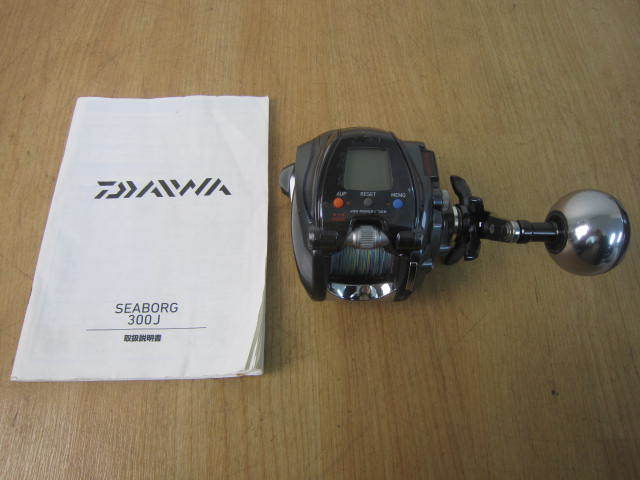 新着商品 Daiwa SEABORG 300J 船釣り 電動リール 22年11月オーバーホール後未使用 ダイワ 新着商品 Daiwa SEABORG 300J 船釣り 電動リール 22年11月オーバーホール後未使用 ダイワ
