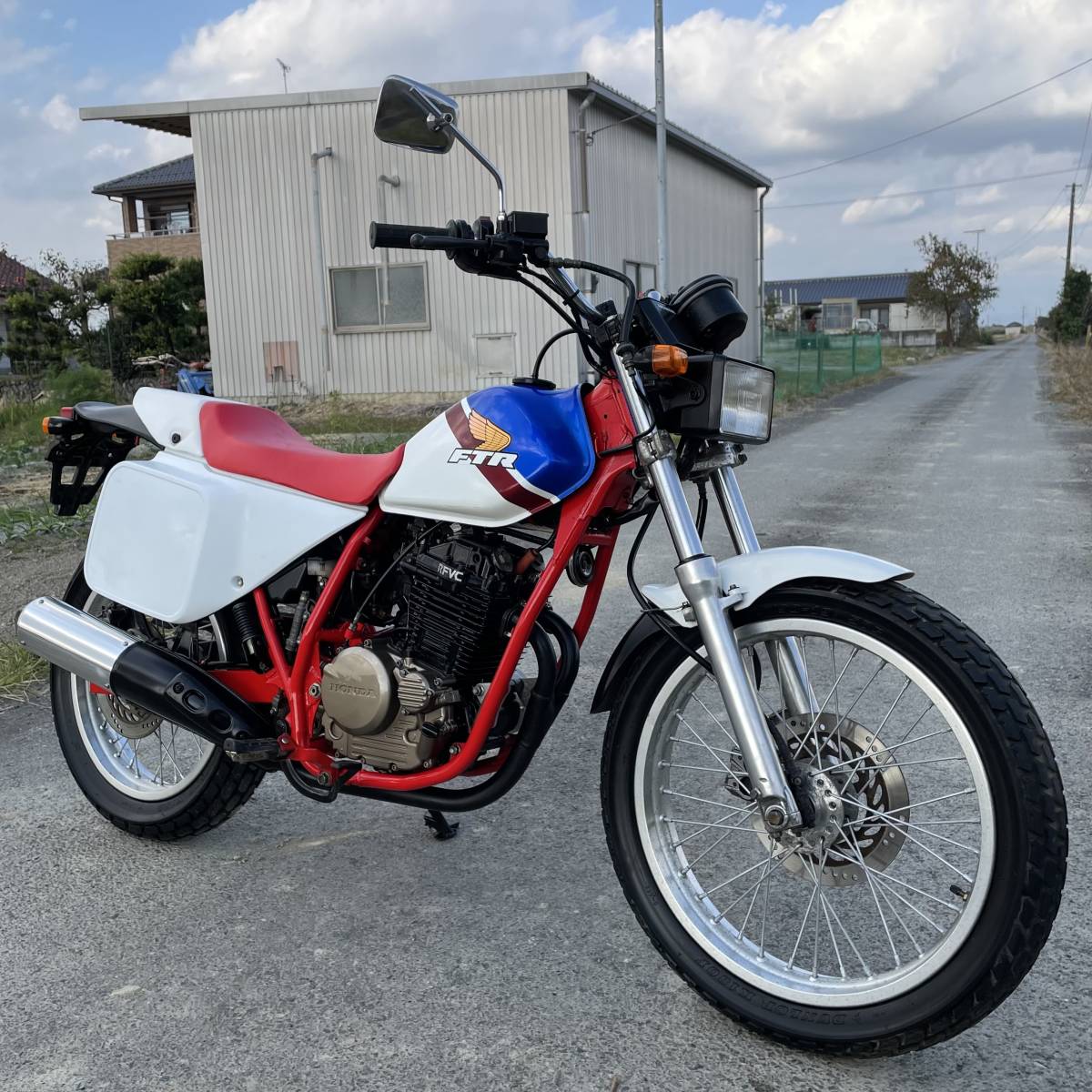 ホンダ FTR250 実動 好調 美車 低走行5260㎞ MD17(検FTR GB CB CBX XS