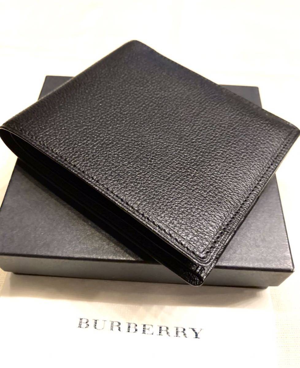 19680円完全オーダー アウトレット卸売 未使用品 BURBERRY 二つ折り