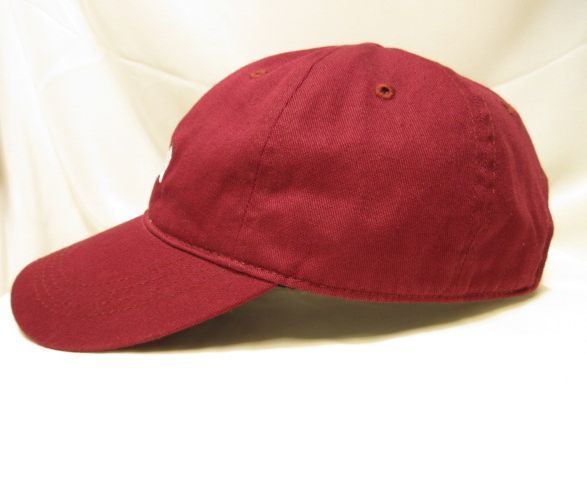 THRASHER スラッシャー コットン ストラップバック キャップ ロゴ刺繍 帽子 CAP スケボー ワインレッド ボルドー 帽子_画像5